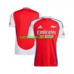 Camisolas de futebol Arsenal Equipamento Principal 2024/25 Manga Curta